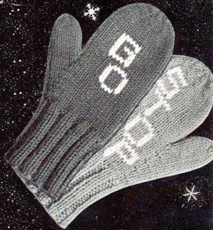 Children's safety mittens
